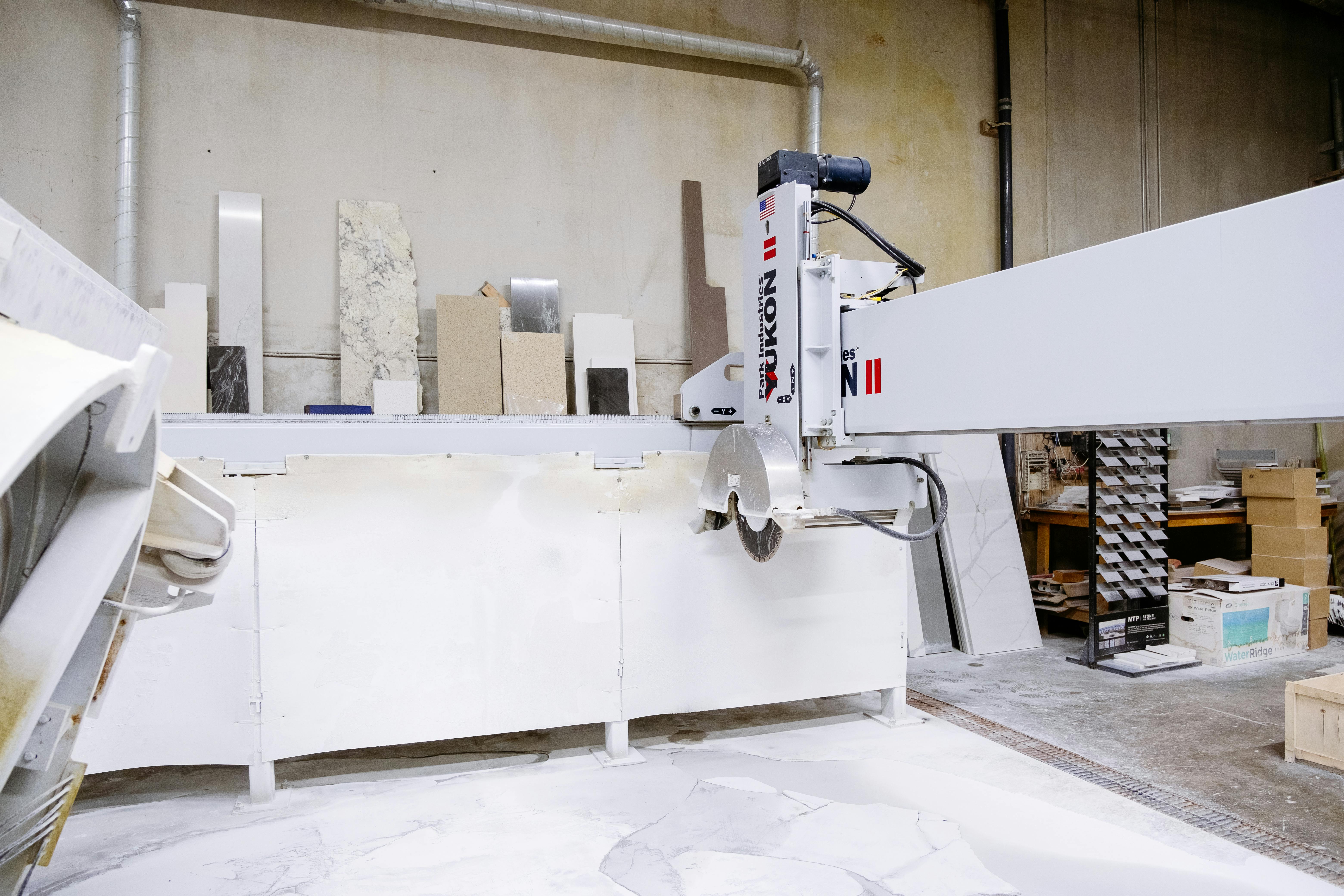 Granite Men Workspace - CNC Machine